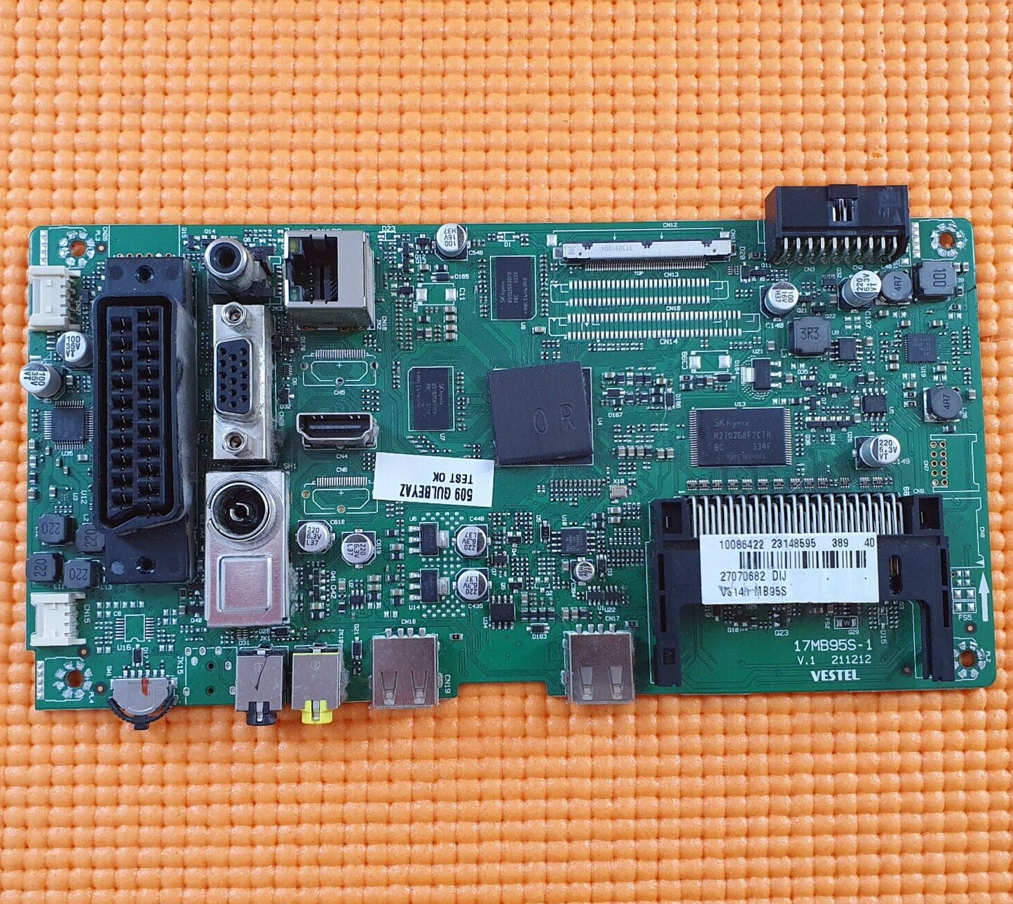 MAIN BOARD FOR HITACHI 42HXT12U TV 17MB95S-1 23148595 SCREEN LC420DUJ FF E1