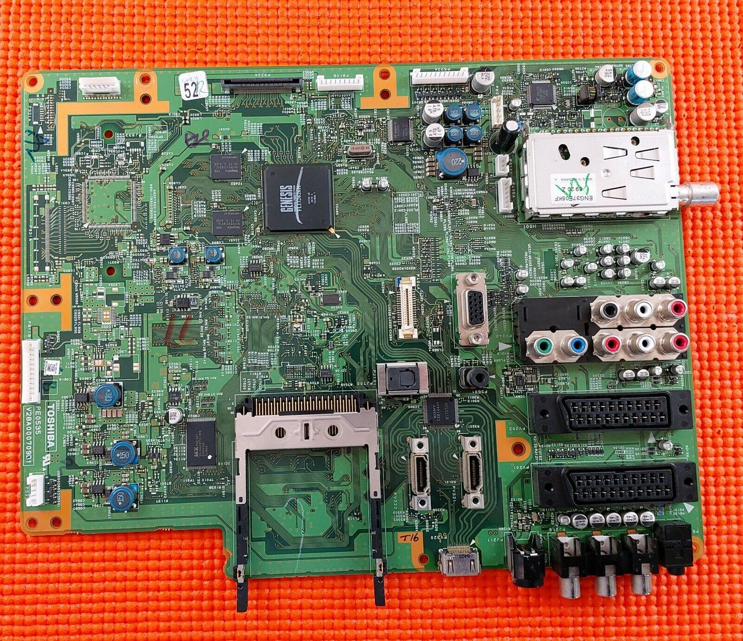 MAIN BOARD FOR TOSHIBA 52XV555D 52" LCD TV V28A000709B1 PE0535 SCR LTY1520HB10