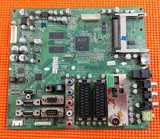 MAIN BOARD FOR LG 42LG3000 37LG3000 LED TV EAX40150702 EBU43402302 SCRN LC420WXN