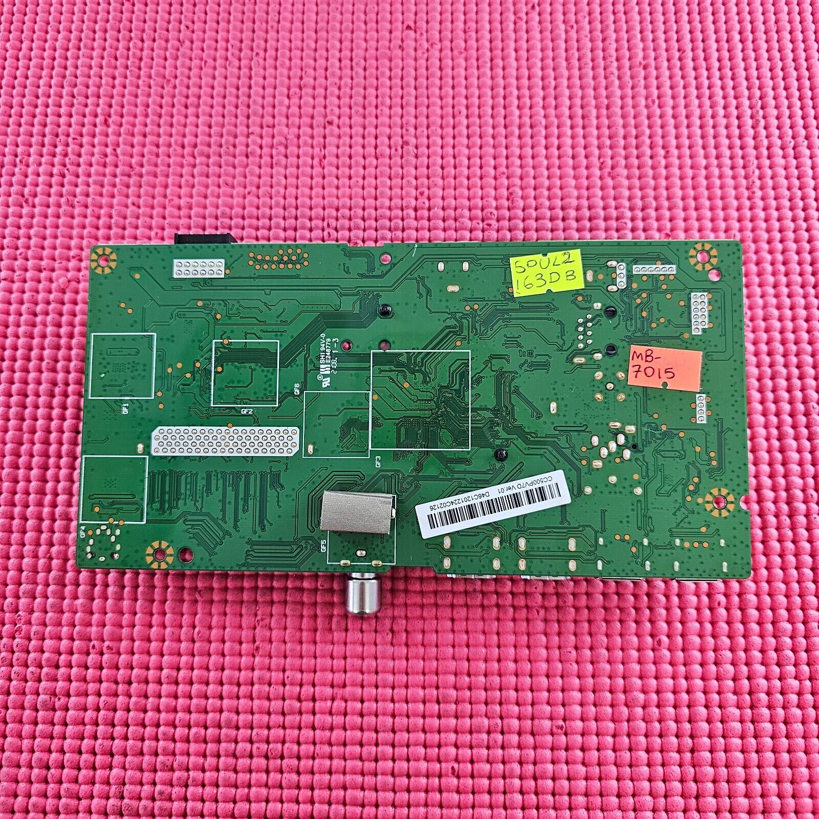 MAIN AV BOARD FOR TOSHIBA 50UL2163DB 50" TV 17MB18E 23743820 SCREEN CC500PV7D