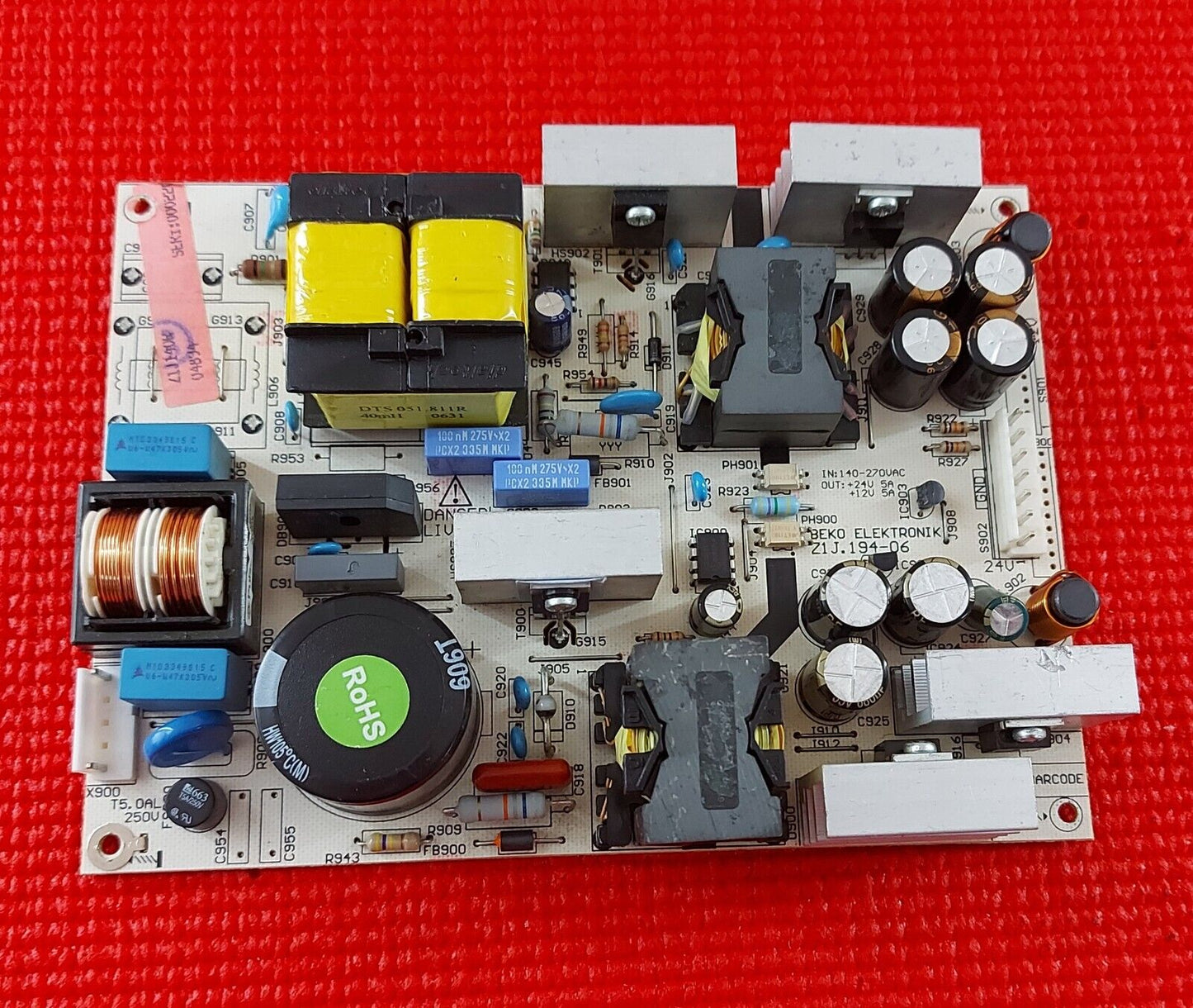 POWER SUPPLY BOARD PSU FOR BEKO 32WLA530HID 32WLA520HD 32" TV Z1J 194-06