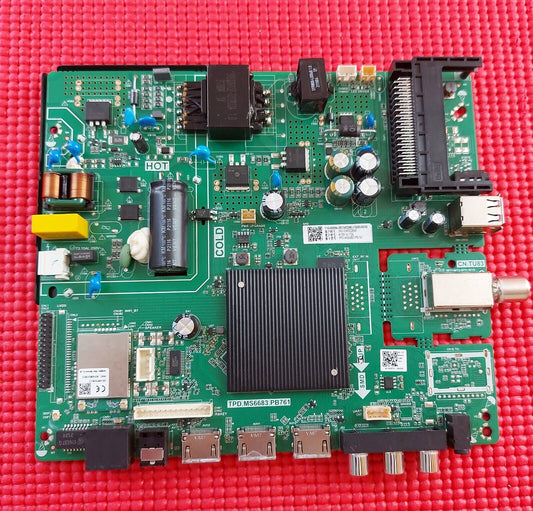 MAIN BOARD FOR LOGIK L43AFE20 43" LED TV TPD.MS6683.PB761 SCREEN PT430CT02.4