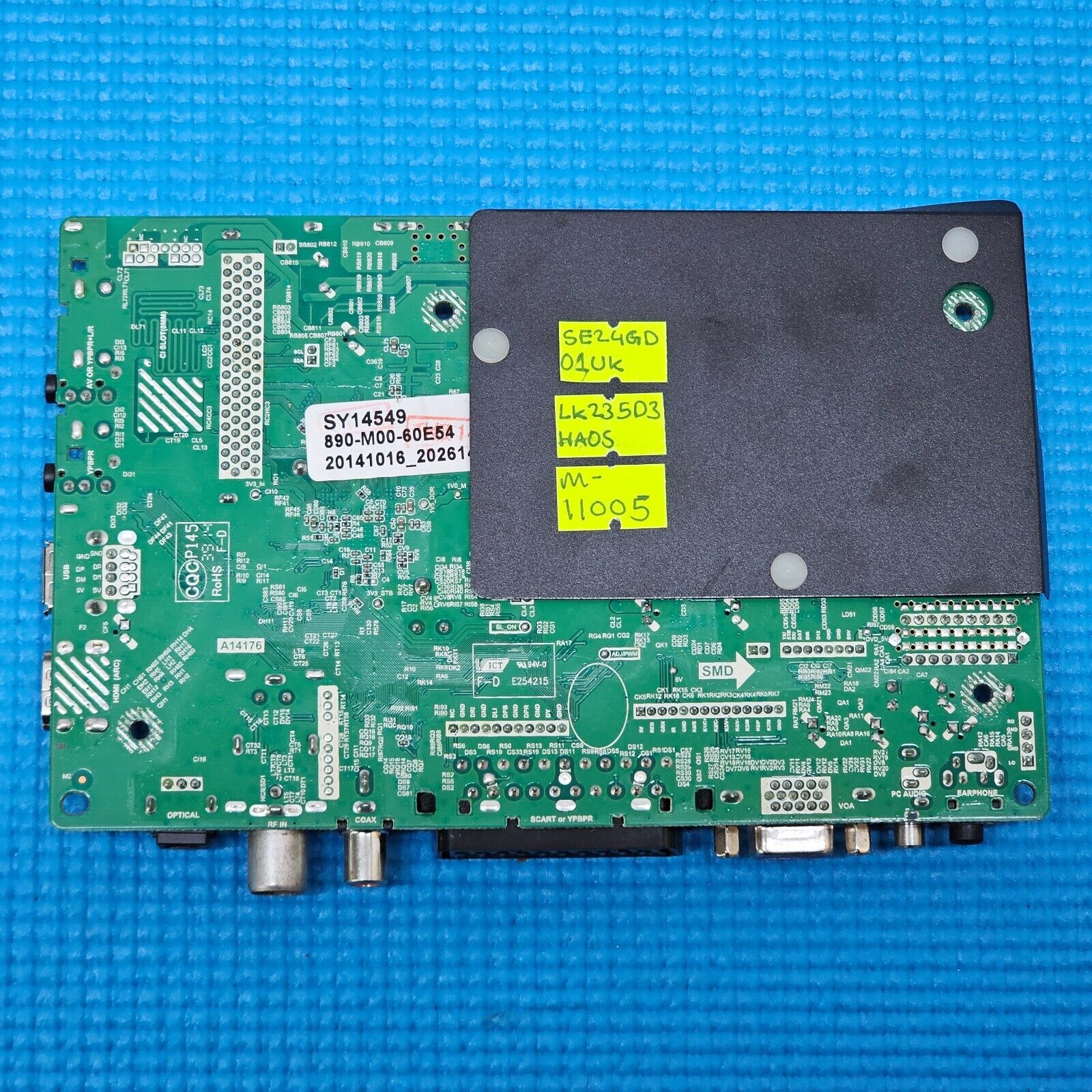 MAIN AV BOARD FOR SEIKI SE24GD01UK 24" LED TV TP.SIS231.PA501 SCREEN LK235D3HA0S