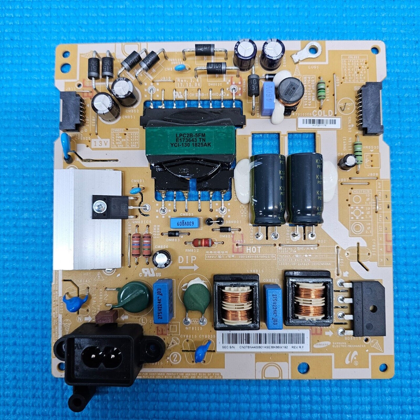 POWER BOARD FOR SAMSUNG T32E390SX UE32J5600 UE32J5150AS TV L32SF_FSM BN44-00801A