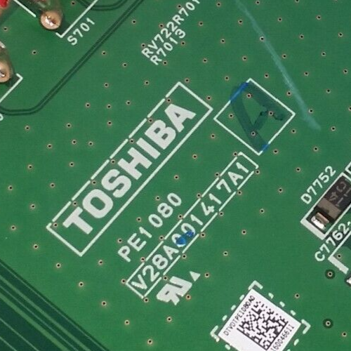 MAIN BOARD FOR TOSHIBA 47LV963 47" TV PE1080 A V28A001417A1 SCRN LC470EUH PE F1