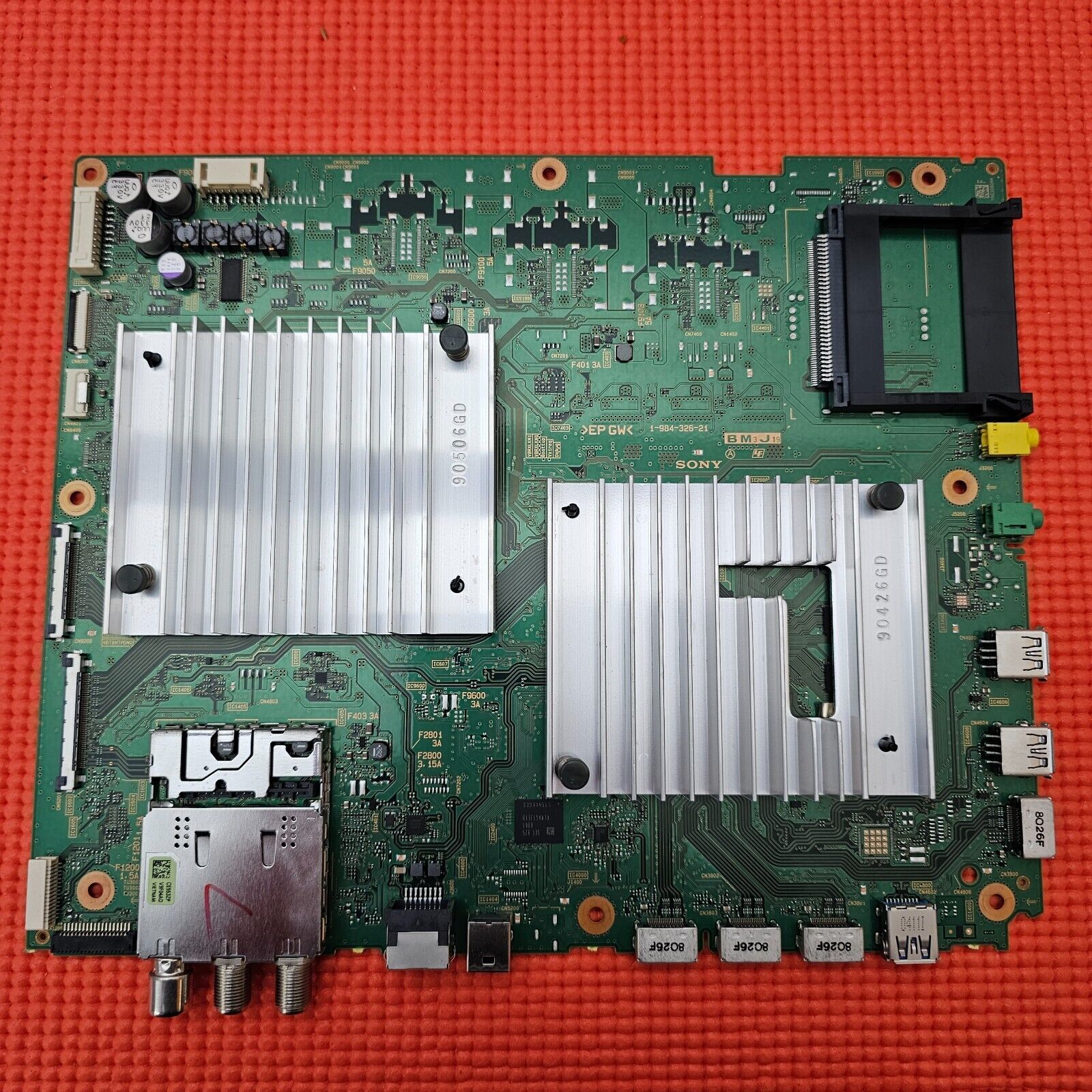 MAIN AV BOARD FOR SONY KD-55XG9505 55" LED TV YA03080AA 1-984-326-21 (198432621)