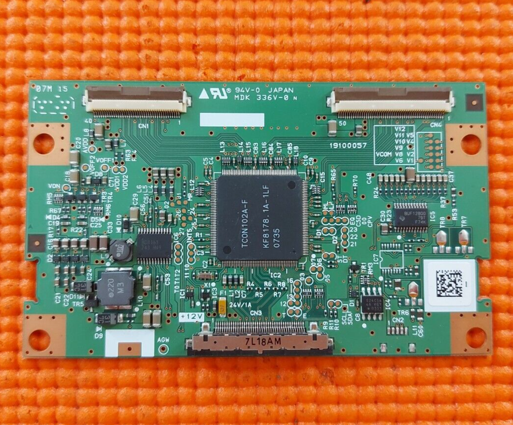 LVDS TCON BOARD FOR TOSHIBA 37AV505D 37AV504D 37" TV 19100057 MDK336V