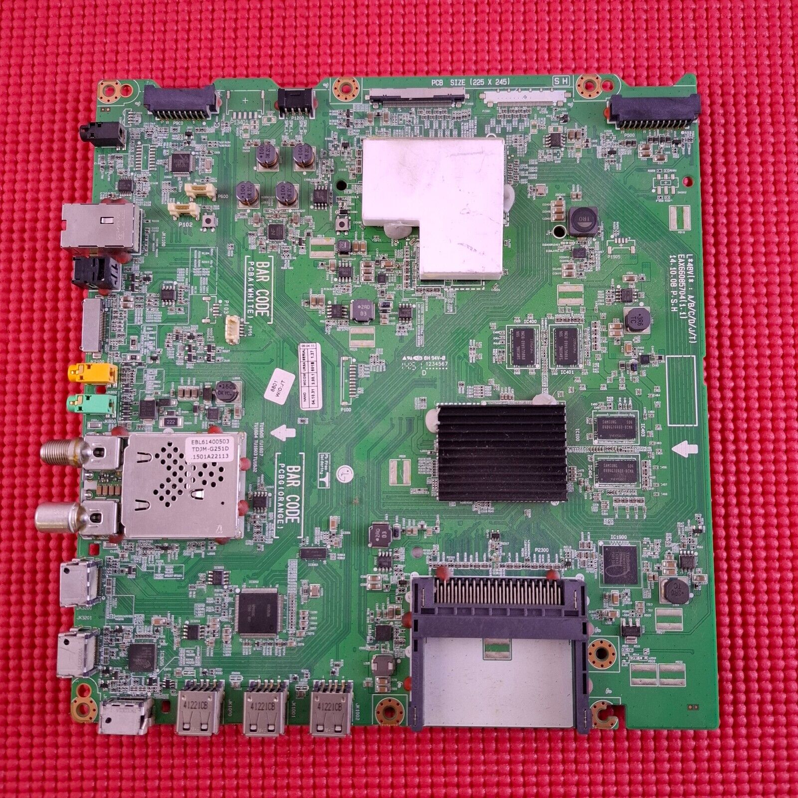 MAIN AV BOARD FOR LG 40UB800V 40" TV EAX66085703 EBT63458801 SCREEN V400DK1-KE1