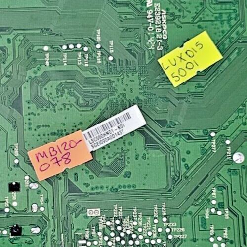 MAIN AV BOARD FOR LUX0155001 55" LED TV 17MB91-2 23224209 SCREEN LSC550HN01-K01