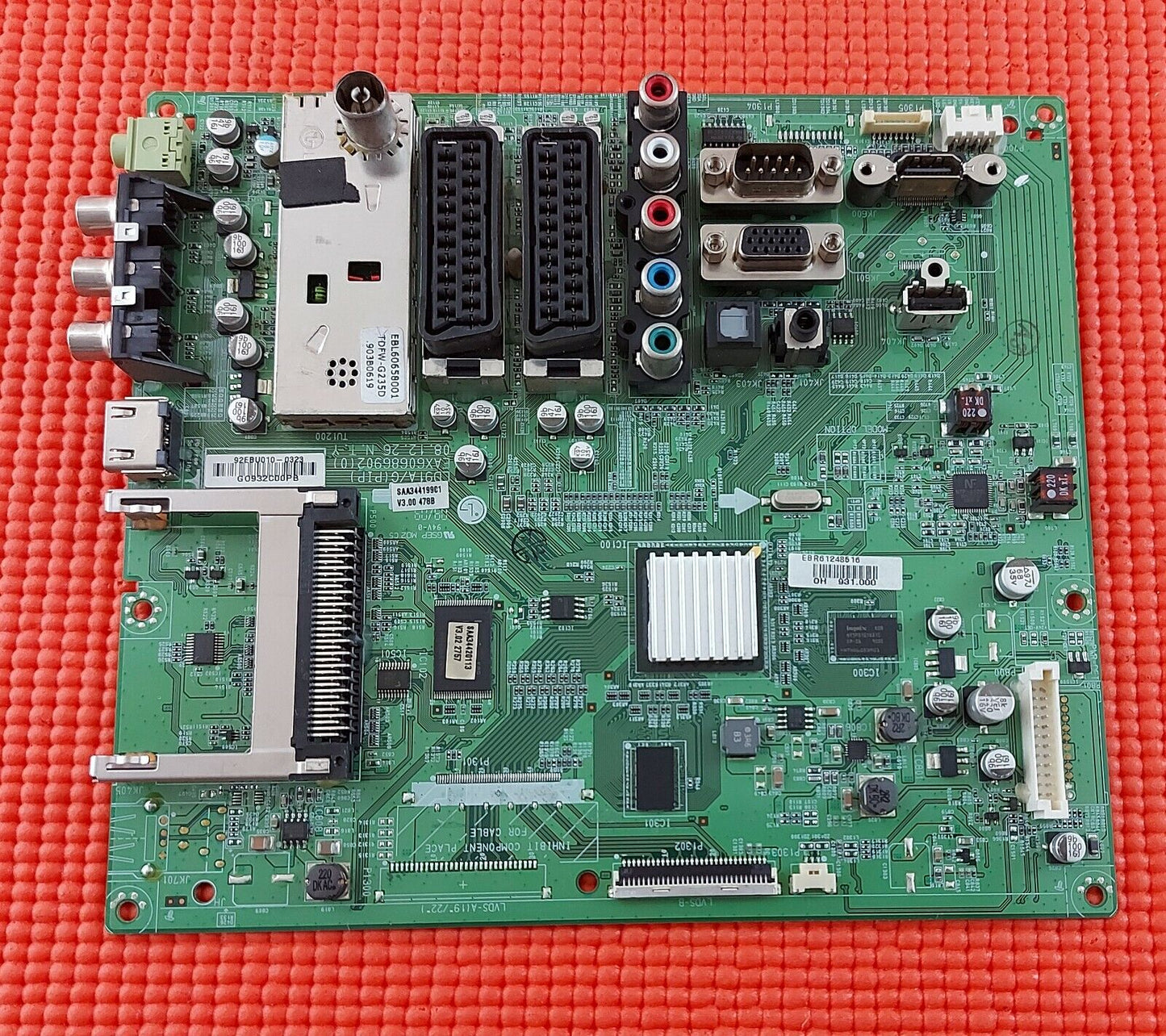 MAIN BOARD FOR LG 26LH2000 26" TV EAX60686902 EBR61248516 SCREEN LC260WXN SB A1