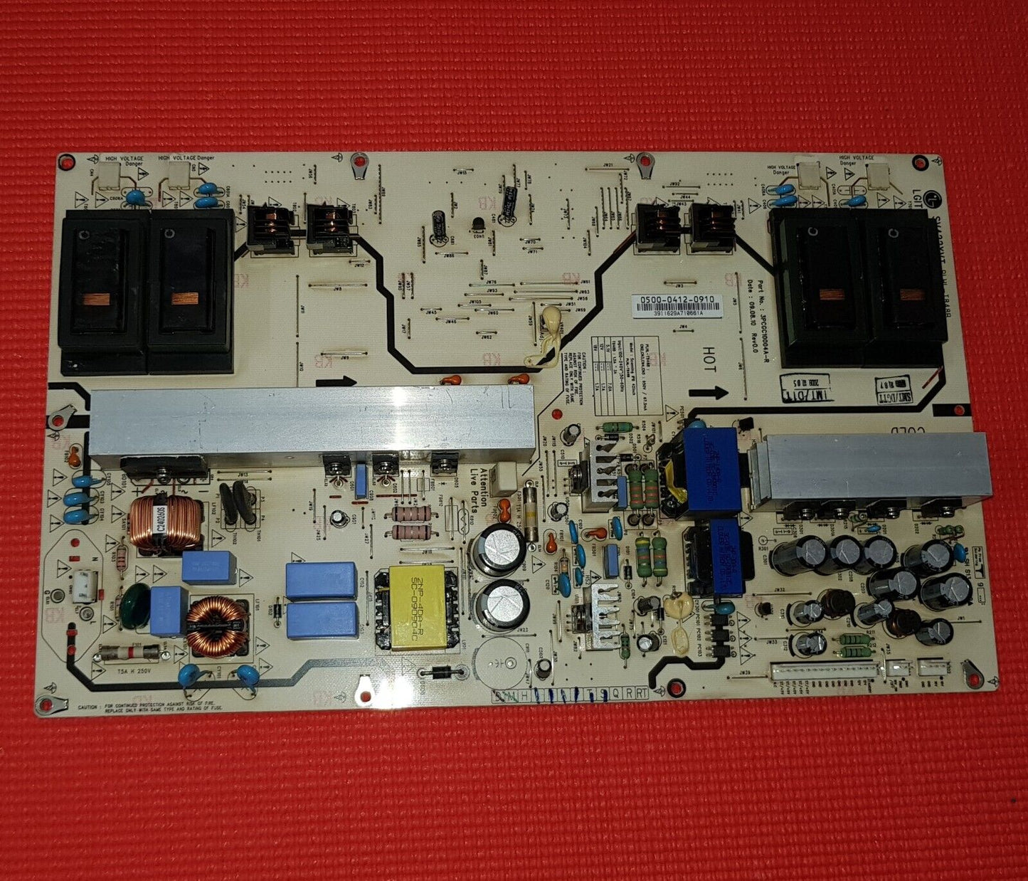 POWER BOARD FOR BAIRD JO42BAIRD TV SV422XVT 0500-0412-0910 3PCGC10004A-R REV0