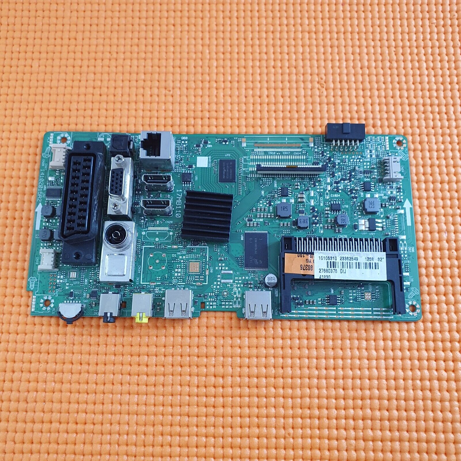 MAIN AV BOARD FOR HITACHI 32HB6J51U 32" TV 17MB110 23362849 SCREEN LSC320AN10