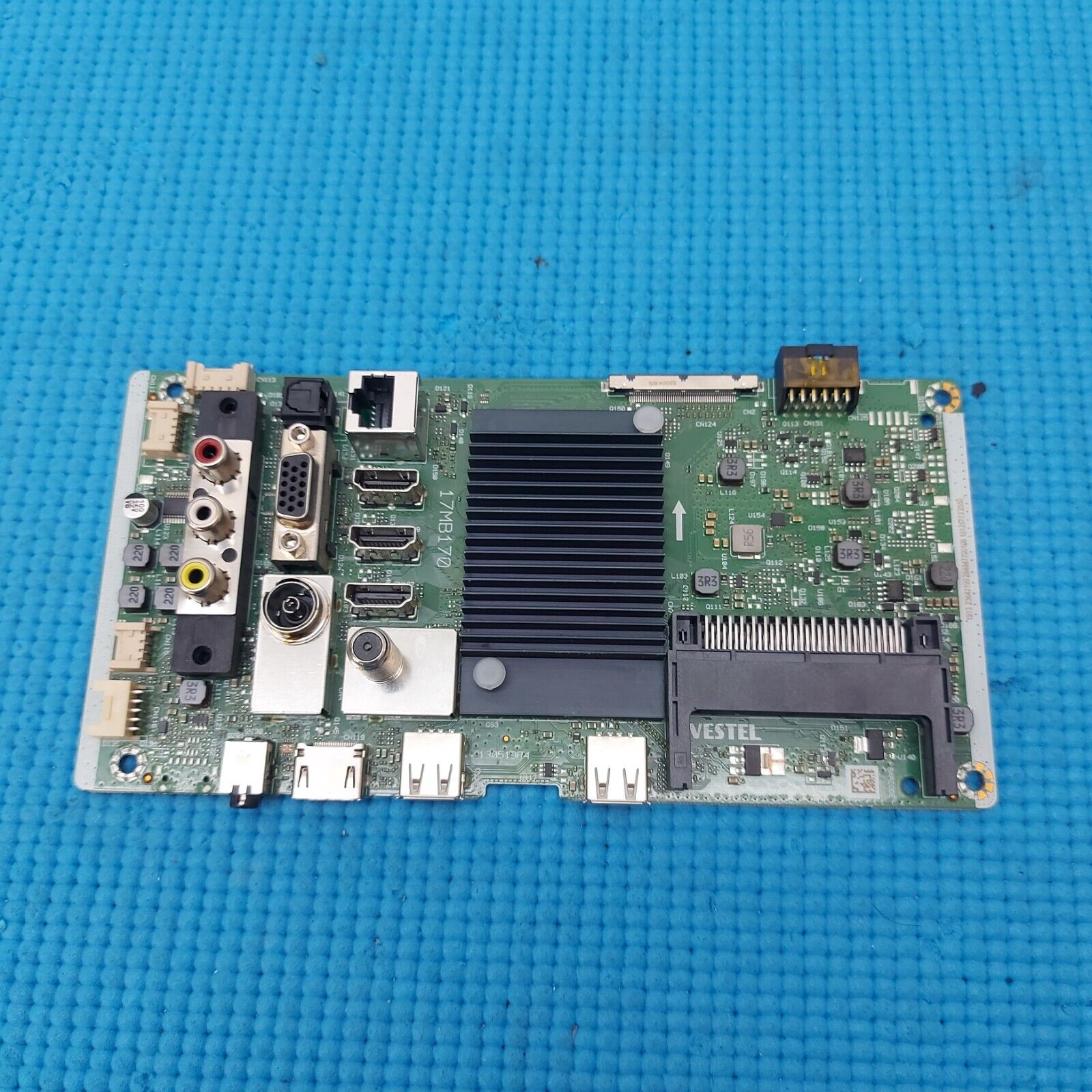 MAIN BOARD FOR TOSHIBA 58UA2B63DB 58" TV 17MB170 23642199 SCREEN CC580PV7D