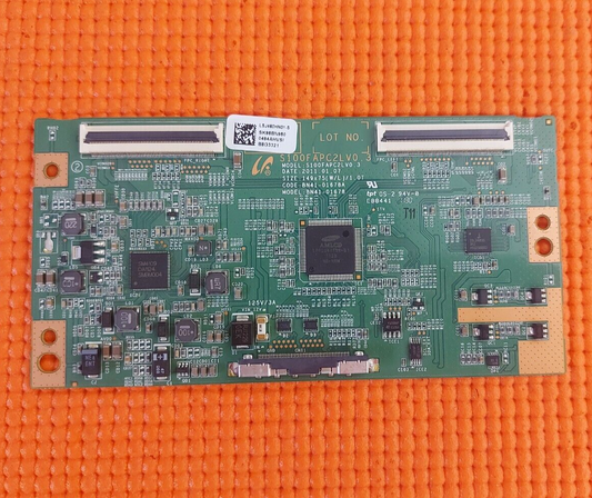 LVDS TCON BOARD FOR SAMSUNG UE46D5000 UE46D5000PW 46" TV BN41-01678A BN95-00494A