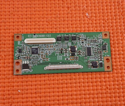 LVDS BOARD FR LG 26LC46 LCD26762HDF 26PFL5522D 26" LED TV V260B1-C03 35-D017987 