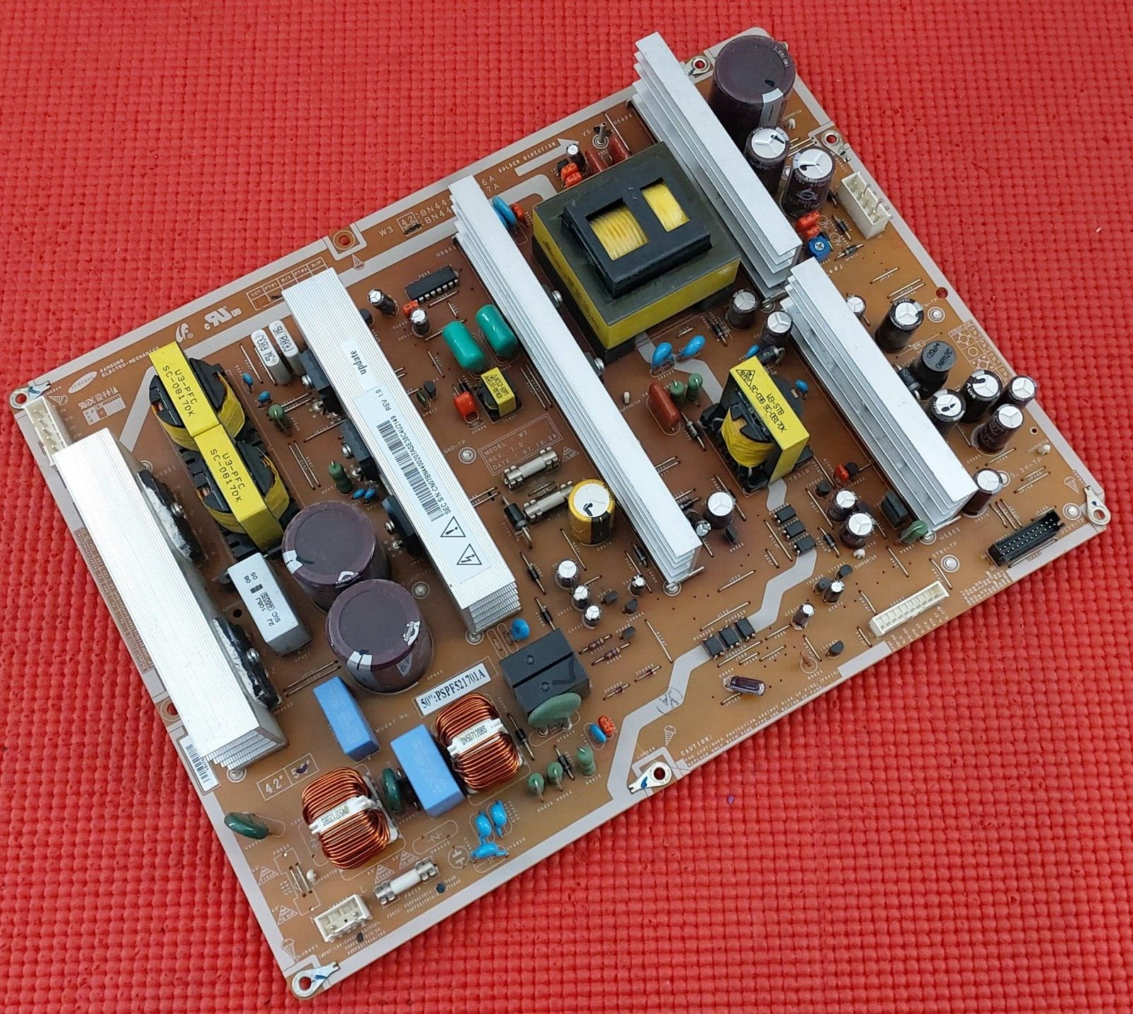 POWER BOARD FOR SAMSUNG PS50A457P1D PS50A456P2D 50" TV PSPF521701A BN44-00207A