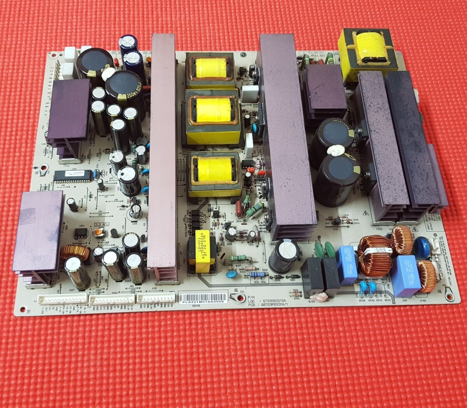 POWER SUPPLY BOARD FOR LG 42PC1DA 42" TV 6709900019A 68709M0031A 1