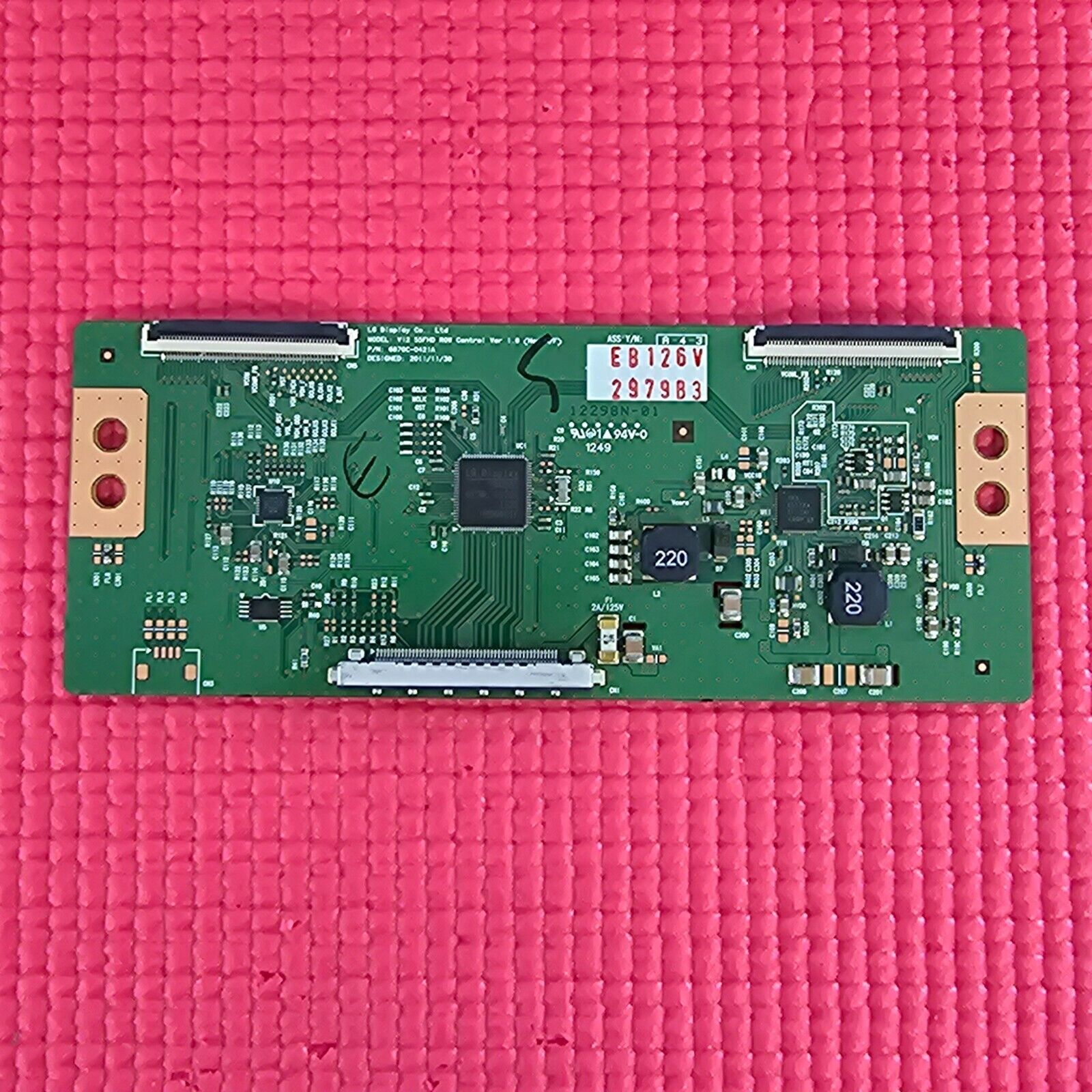 LVDS TCON BOARD FOR LG 55LA620V 55LA6200 55" TV 6870C-0421A 6871L-2979B