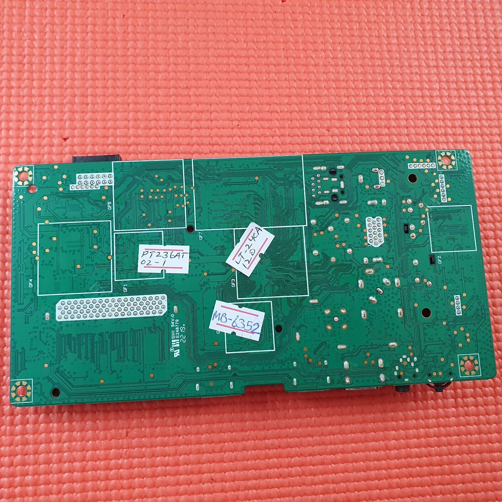 MAIN AV BOARD FOR JVC LT-24CA12 24" TV 17MB171 23735345 SCREEN PT236AT02-1