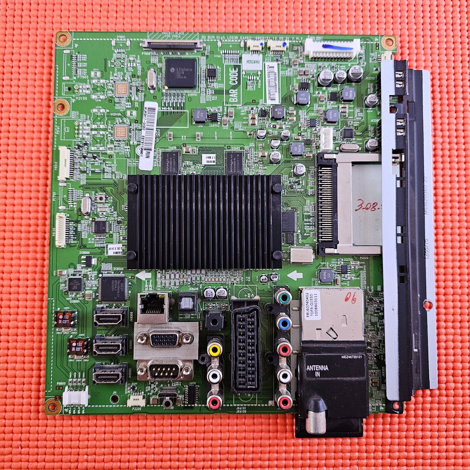 MAIN AV BOARD FOR LG 42LX6500 42" LED TV EAX62116803 EBT61136801 SCREEN LC420EUS