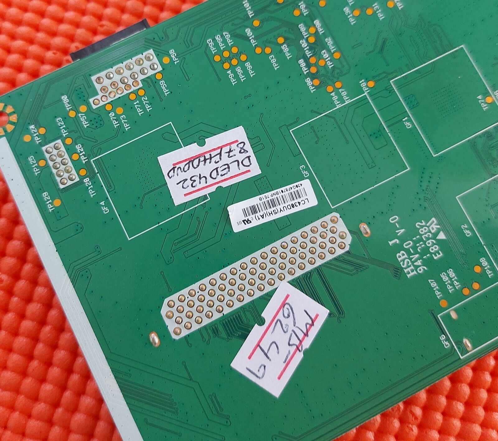 MAIN BOARD FOR BUSH DLED43287FHDDVD 43" TV 17MB140 23414177 SCREEN LC430DUY SHA1