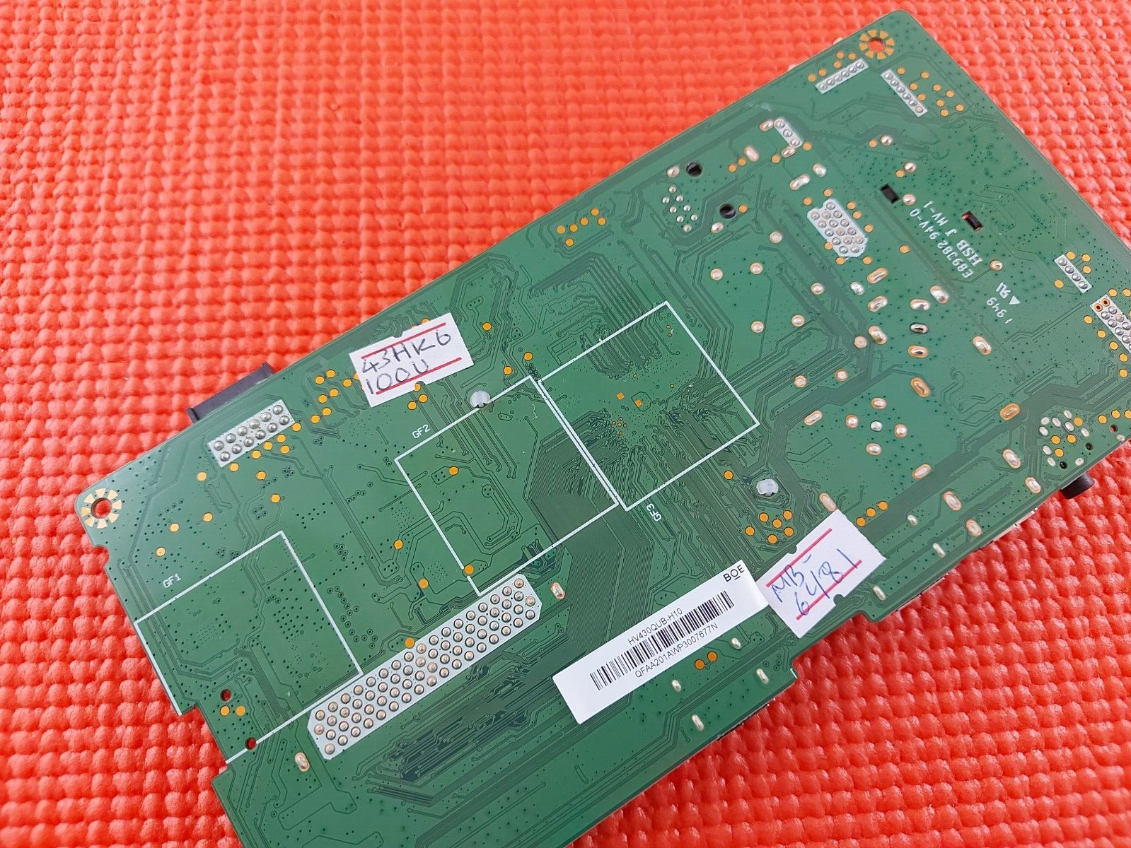 MAIN BOARD FOR HITACHI 43HK6100U 43" LED TV 17MB230 23612378 SCREEN HV430QUB-H10