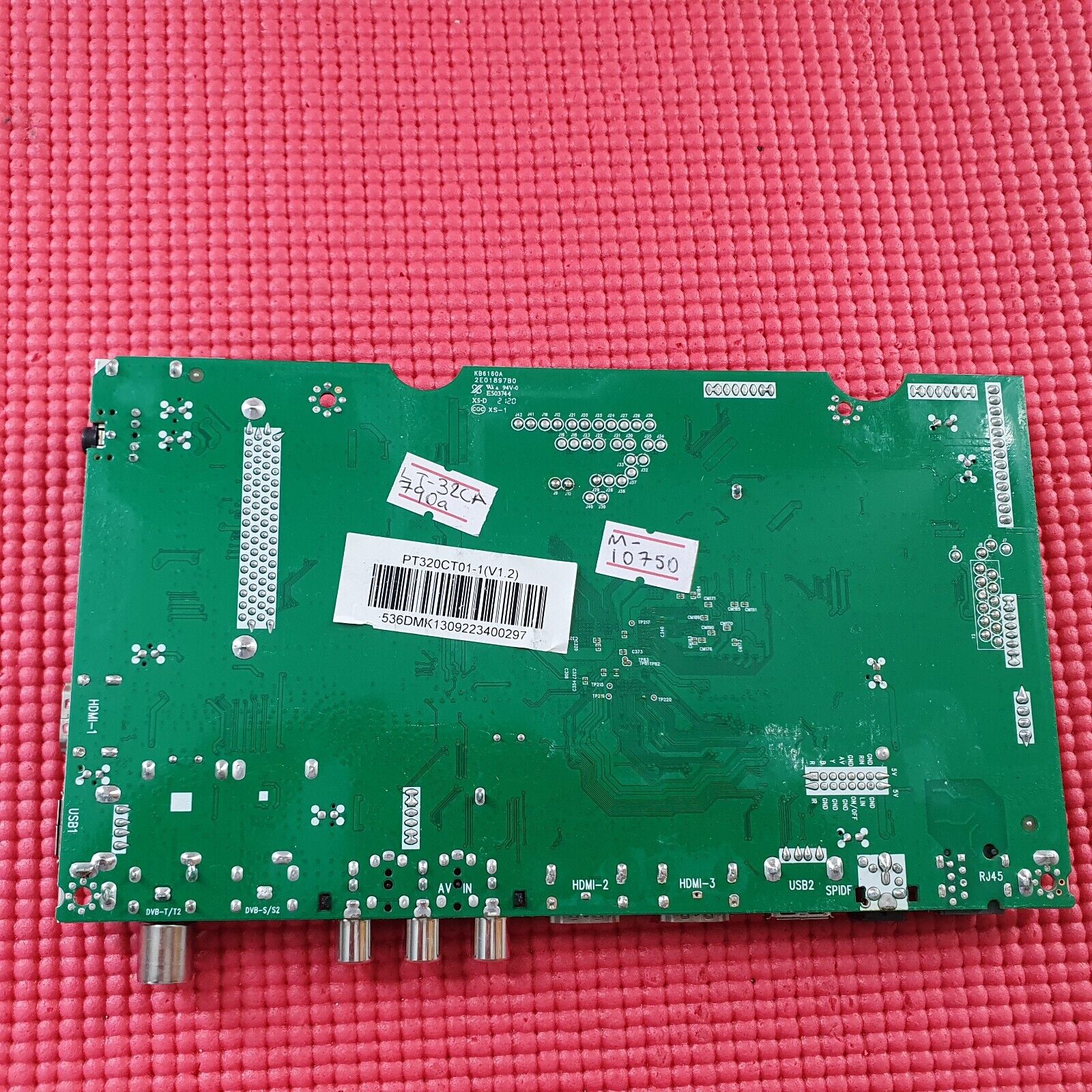 MAIN BOARD FOR JVC LT-32CA790A 32" TV MSD66830-ZC01-01 SCREEN PT320CT01-1