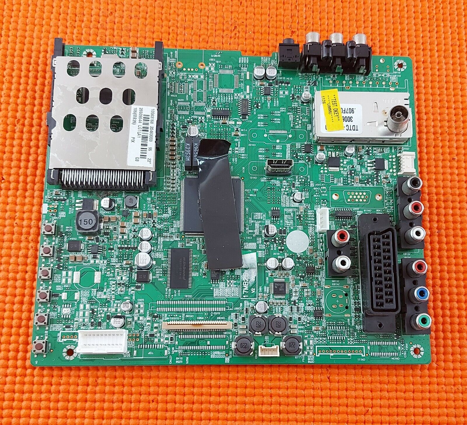 MAIN BOARD FOR BUSH LCD2280F1080P 22" TV 17MB25-3 20463003 SCREEN LM215WF1 TL-A1