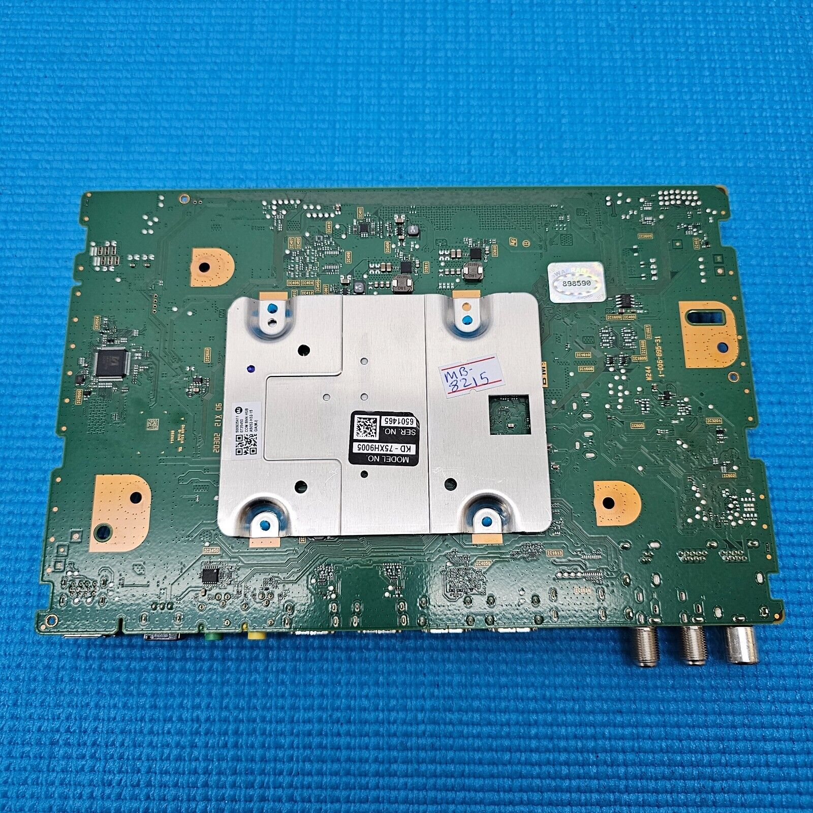 MAIN AV BOARD FOR SONY KD-75XH9005 75" 4K LED TV YA03143AB 1-006-895-31