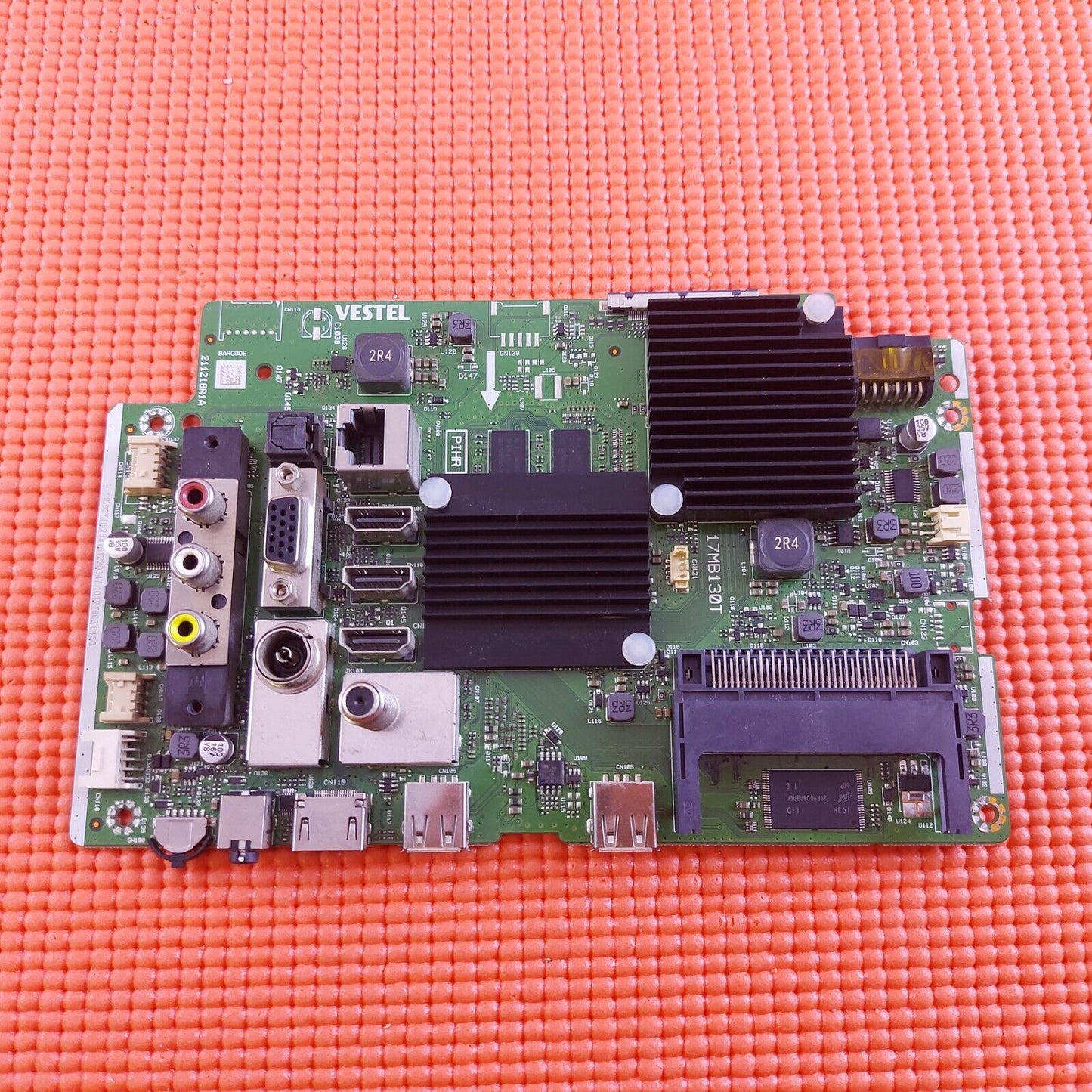 MAIN AV BOARD FOR TOSHIBA 50VL5A63DB 50" TV 17MB130T 23590718 SCREEN CC495PU1L