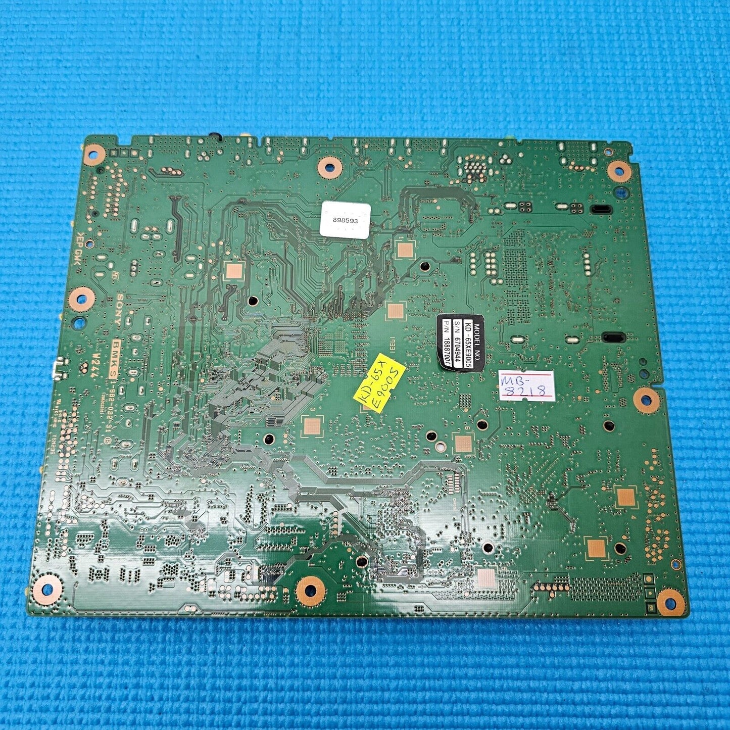 MAIN AV BOARD FOR SONY KD-65XE9005 TV YA03002AB 1-982-022-31 SCREEN LSY650FJ01