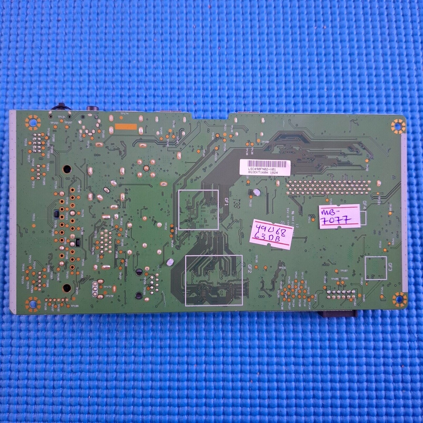 MAIN BOARD FOR TOSHIBA 49U6863DB 49" LED TV 17MB130S 23518601 SCREEN LSC490FN02