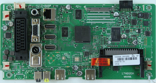 MAIN BOARD FOR FINLUX 50FME242B-T 50" TV 17MB95M  23216293 SCREEN LC500DUJ FF E1