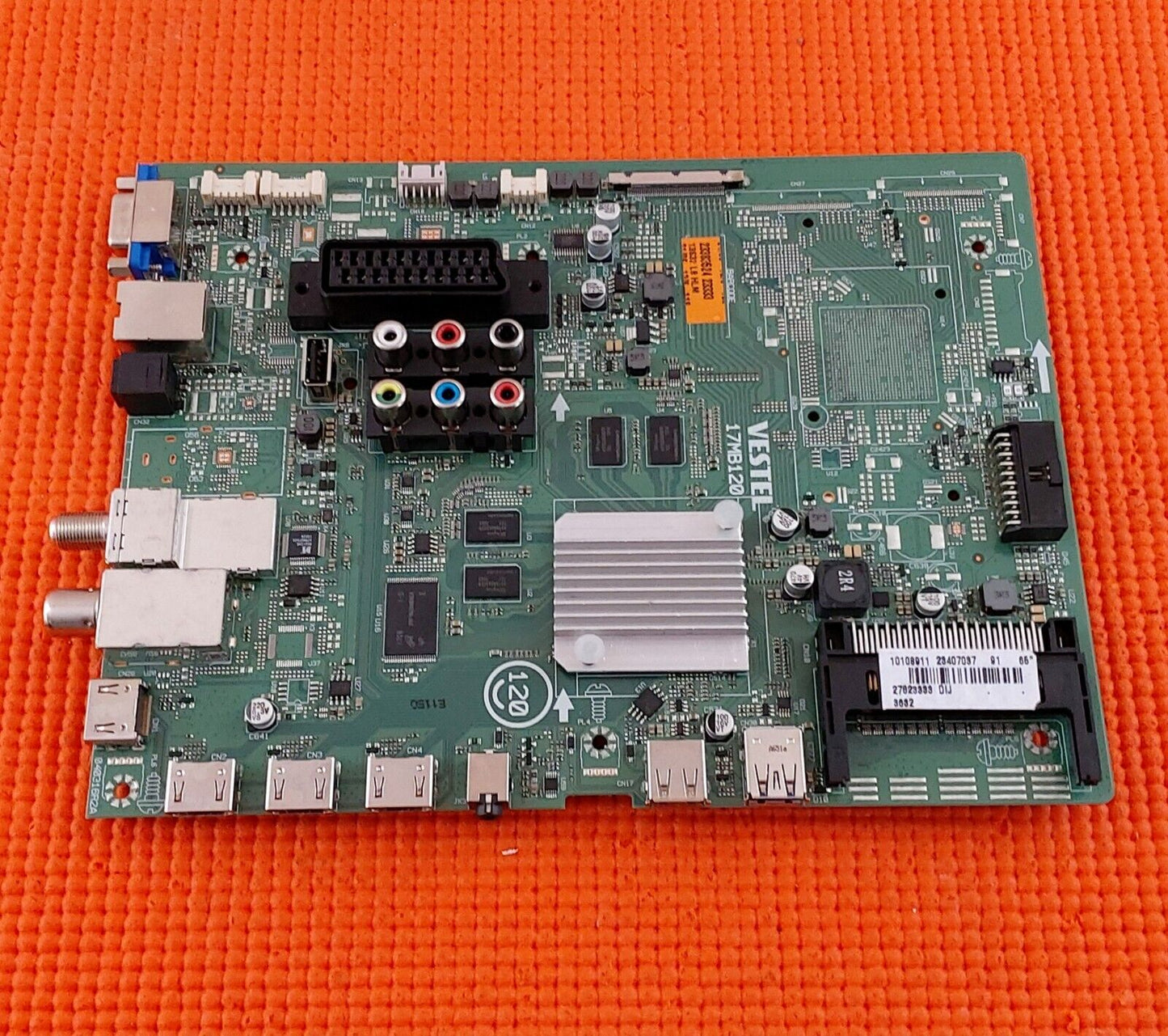 MAIN BOARD FOR TOSHIBA 65U6663DB TV 17MB120 23407037 SCREEN LSC650FN01-H02