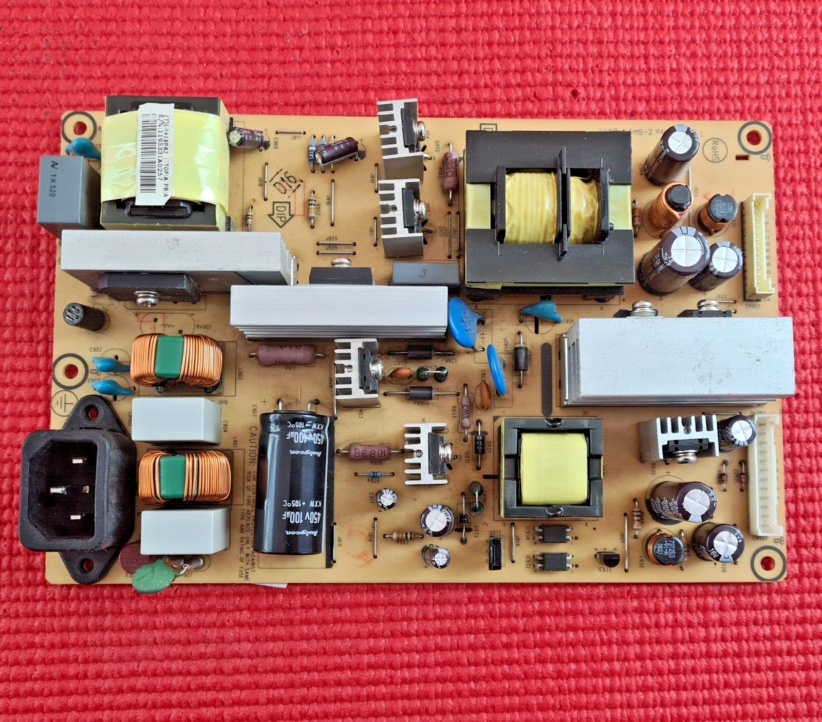 POWER BOARD FOR HITACHI 26LD4550U 32LD4550U LT-32M1CA TV 715T2804-1