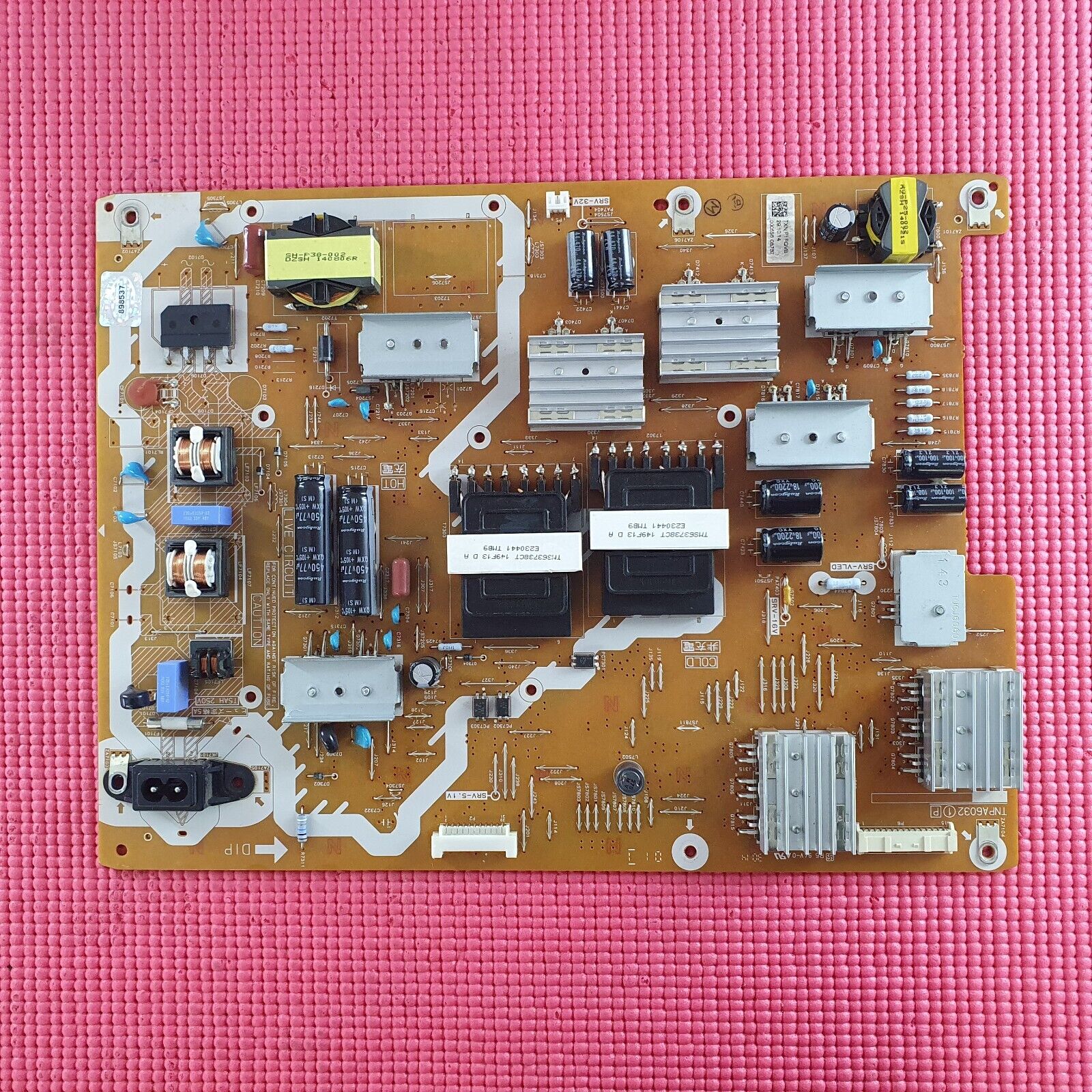 POWER SUPPLY BOARD FOR PANASONIC TX-55AX630B 55" LED TV TNPA6032 1 P TXN/P1FQVB