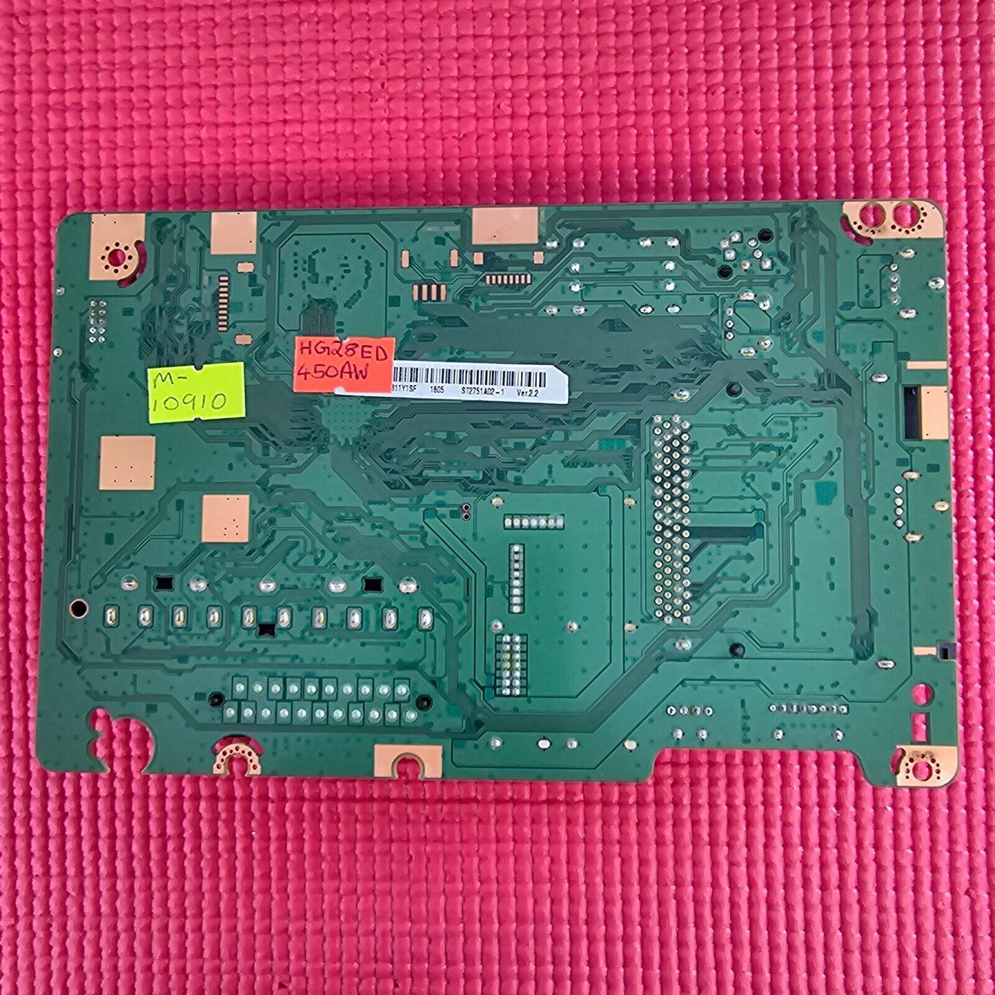 MAIN BOARD FOR SAMSUNG HG28ED450AW 28" TV BN41-02105A BN94-07311X SCR ST2751A02