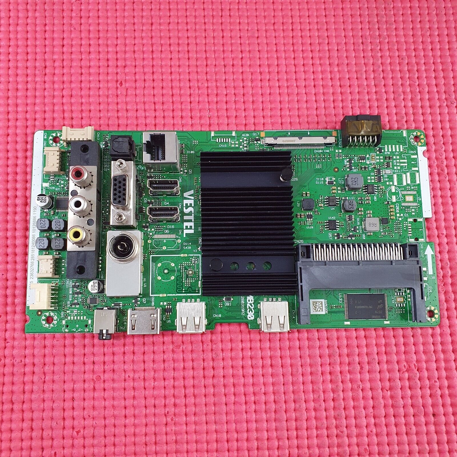 MAIN BOARD FOR HITACHI 58HK6100U A TV 17MB230 23632768 SCREEN CC580PV7D