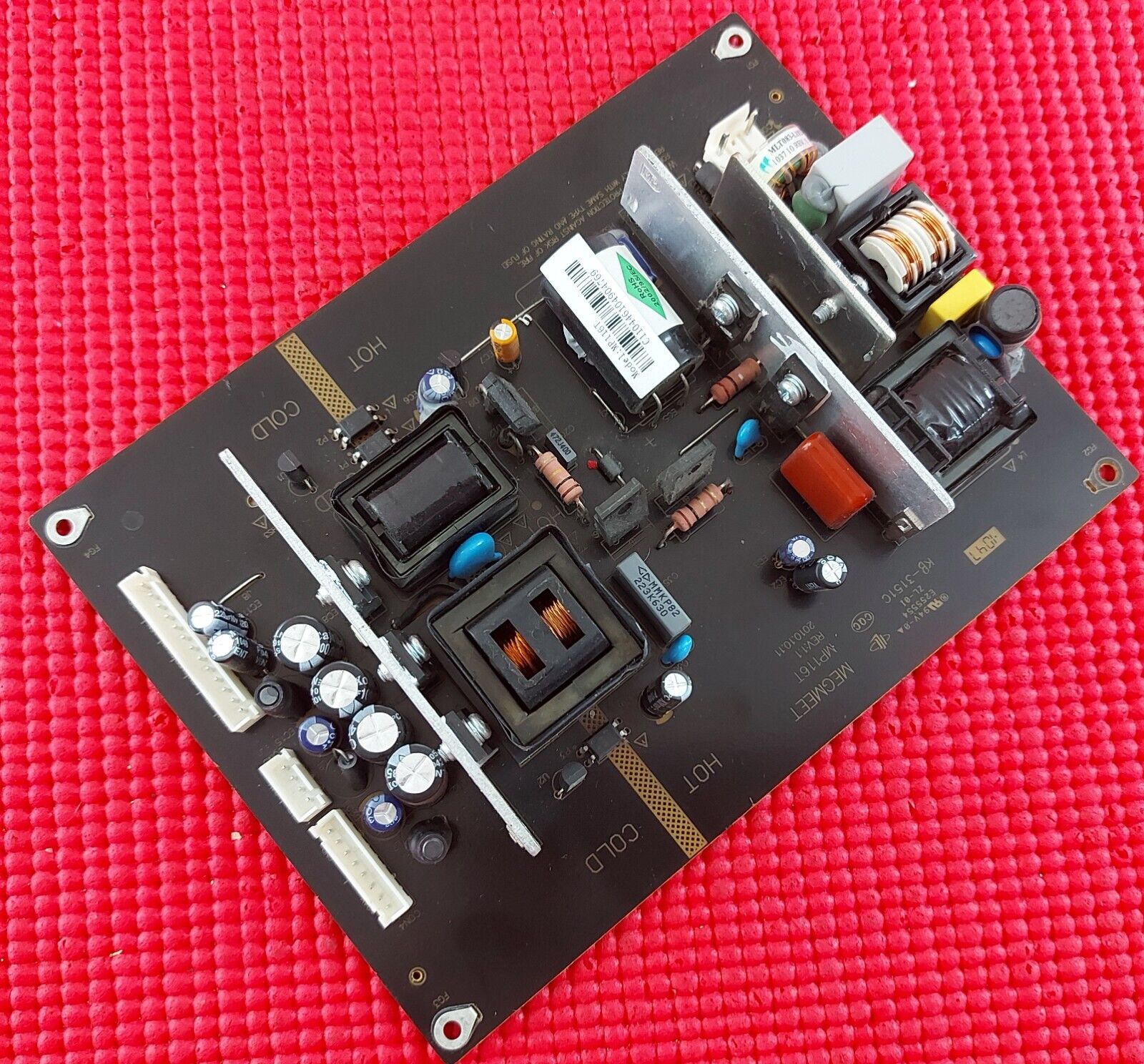 POWER BOARD FOR DGM LTV-3289WH BAIRD JO32BAIRD 32" TV MP116T REV1.1 KB-3151C