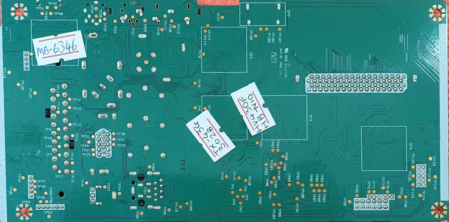 MAIN BOARD FOR PANASONIC TX-43G302B 43" TV 17MB140 23582071 SCREEN HV430FHB-N10