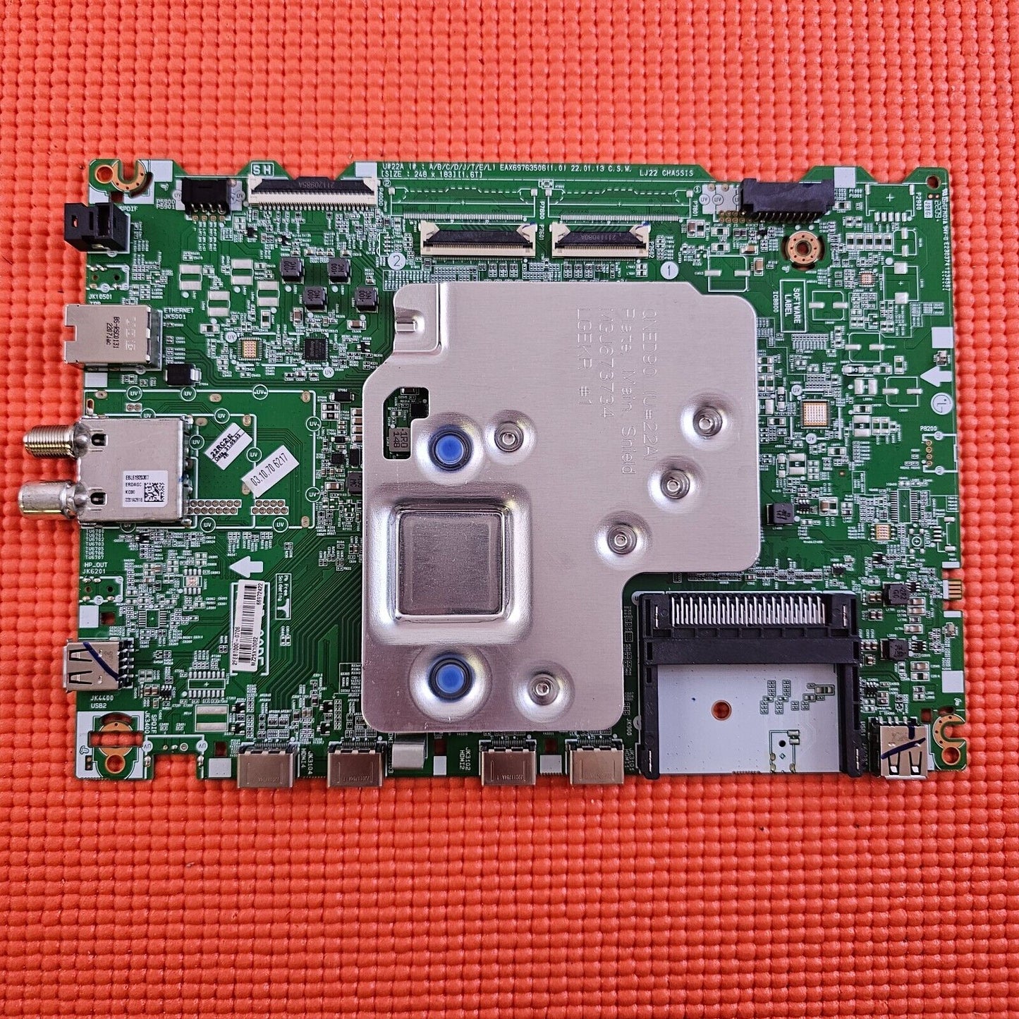 MAIN BOARD FOR LG 50QNED816QA QNED TV EAX69763506 EBT66972422 SCREEN PT500GT03-1