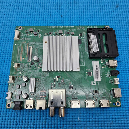 MAIN BOARD FOR SONY KD-43X72K TV 715GB660-M01-001-004K 704TQMPL002 SCREN V430DJ1