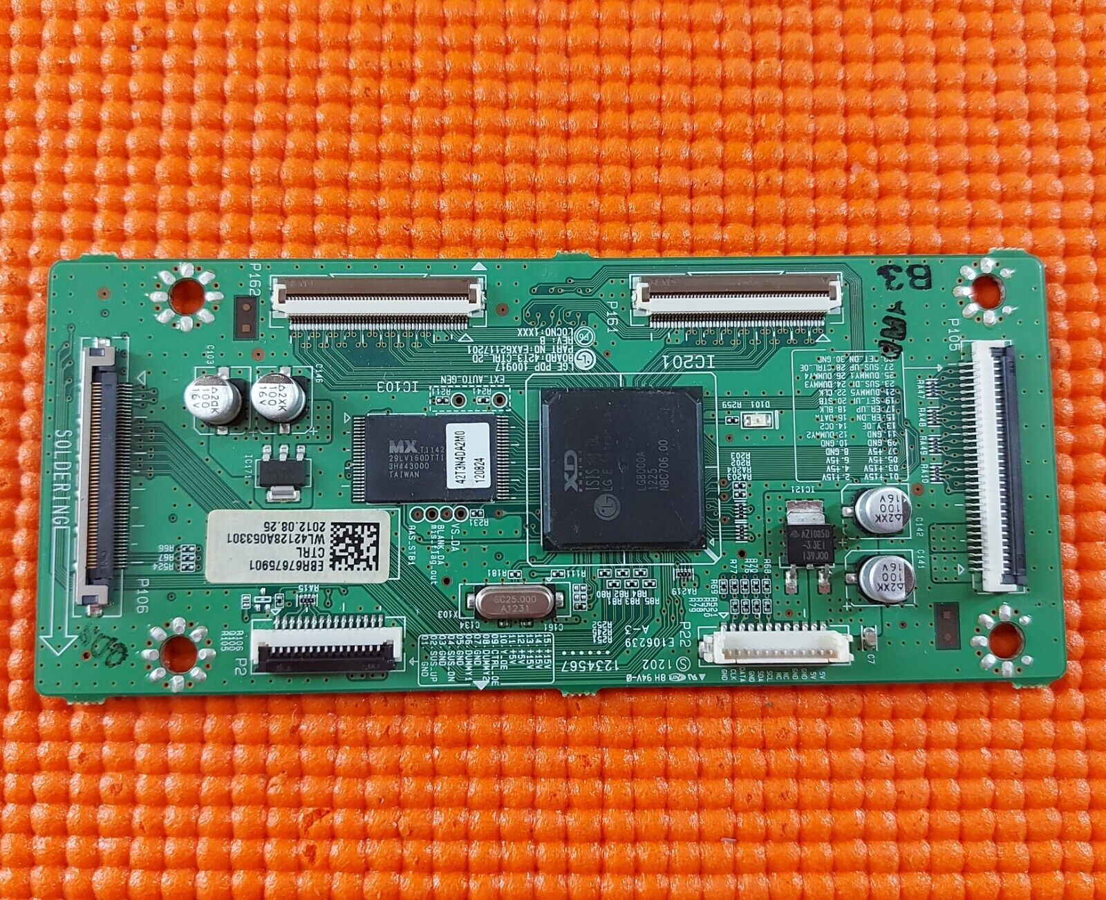 LVDS TCON BOARD FOR LG 42PT353K 42" PLASMA TV EAX62117201 EBR67675901