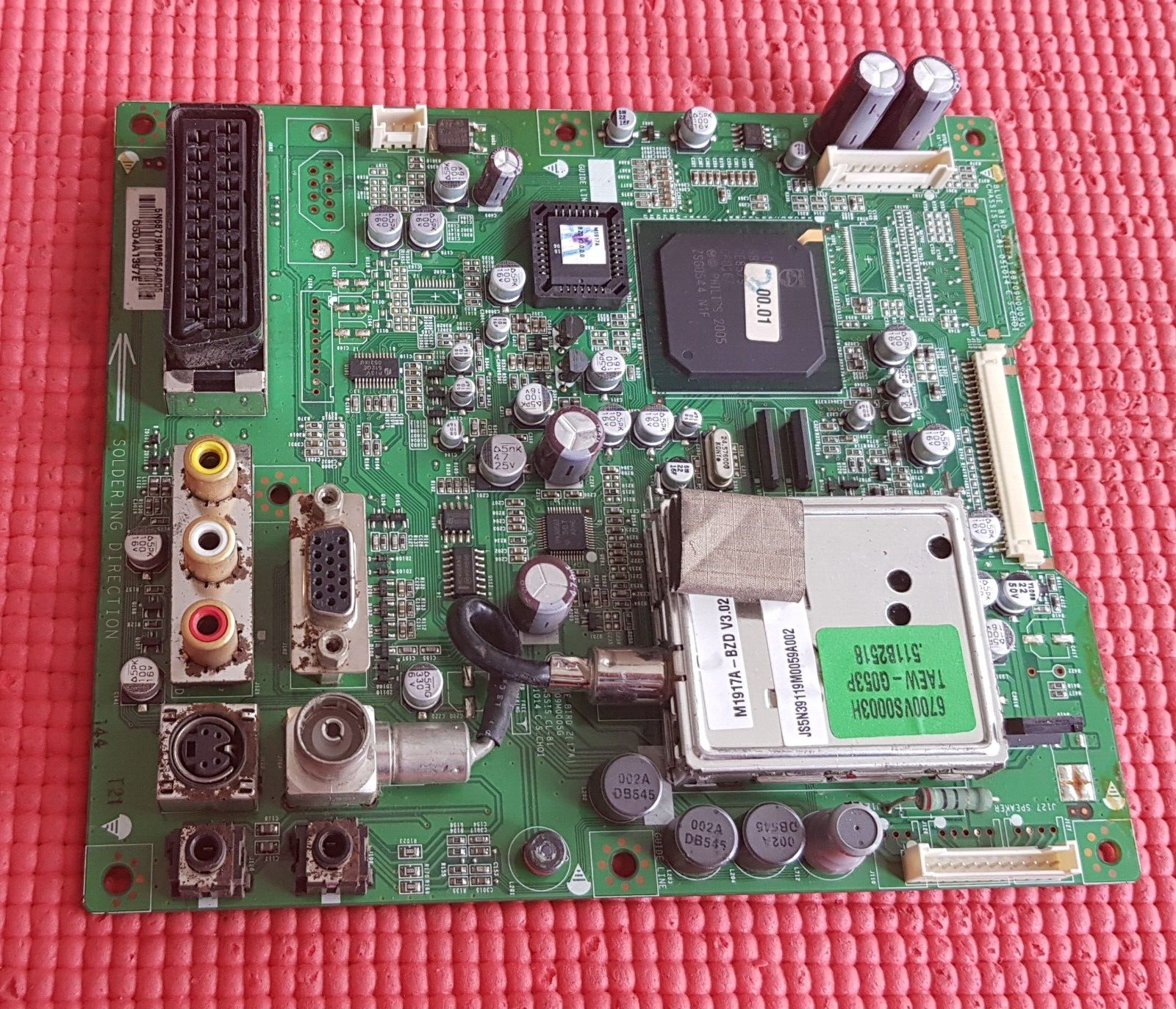 MAIN BOARD FOR LG FLATRON M1917A M1917AD 19" TV MONITOR 68709M0005G 68719MB054A