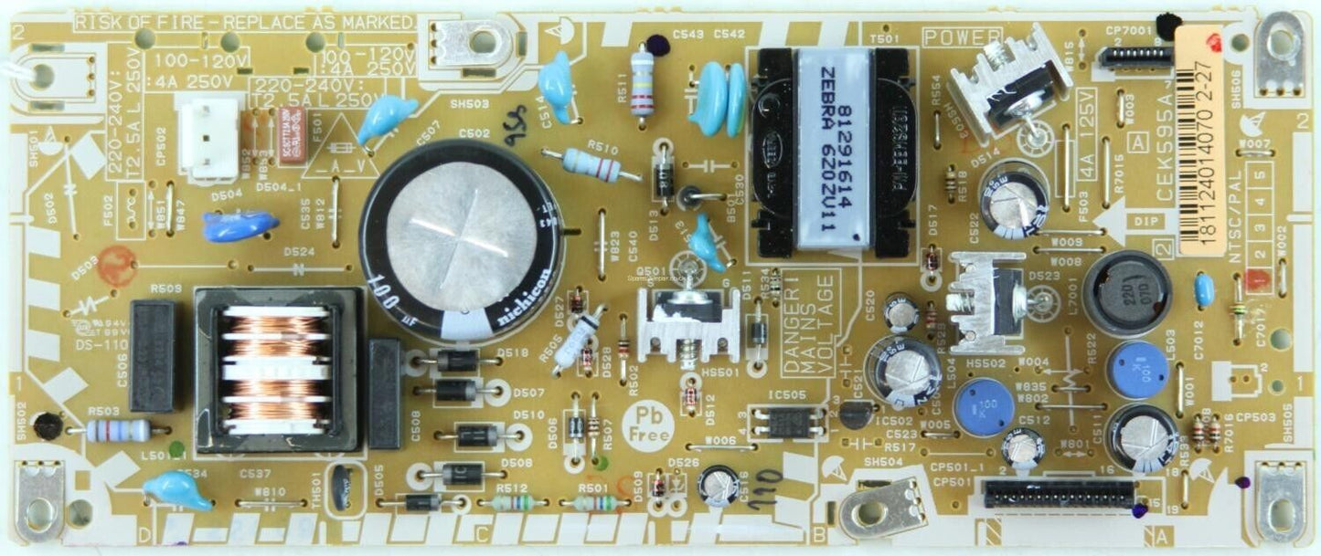 POWER SUPPLY BOARD PSU FOR JVC LT-22HD32J 22" TV CEK595A 181124