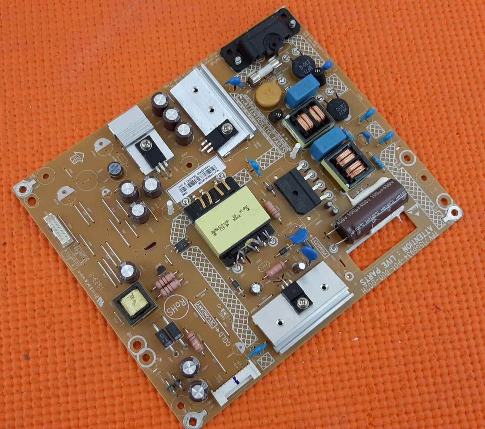 POWER BOARD FOR PHILIPS 40PFH4201 40" LED TV 715G6934-P01-000-002H PLTVGP341XXH8