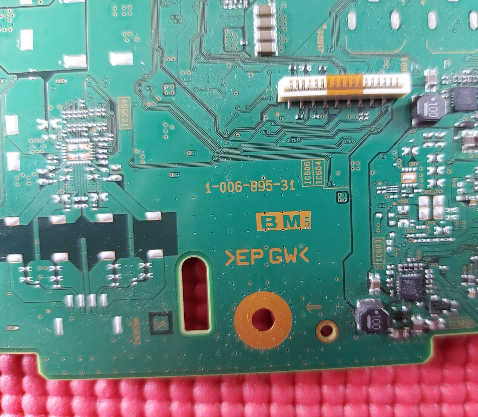 MAIN AV BOARD FOR SONY KD-65XH9296 65" TV 1-006-895-21 YA0314AB