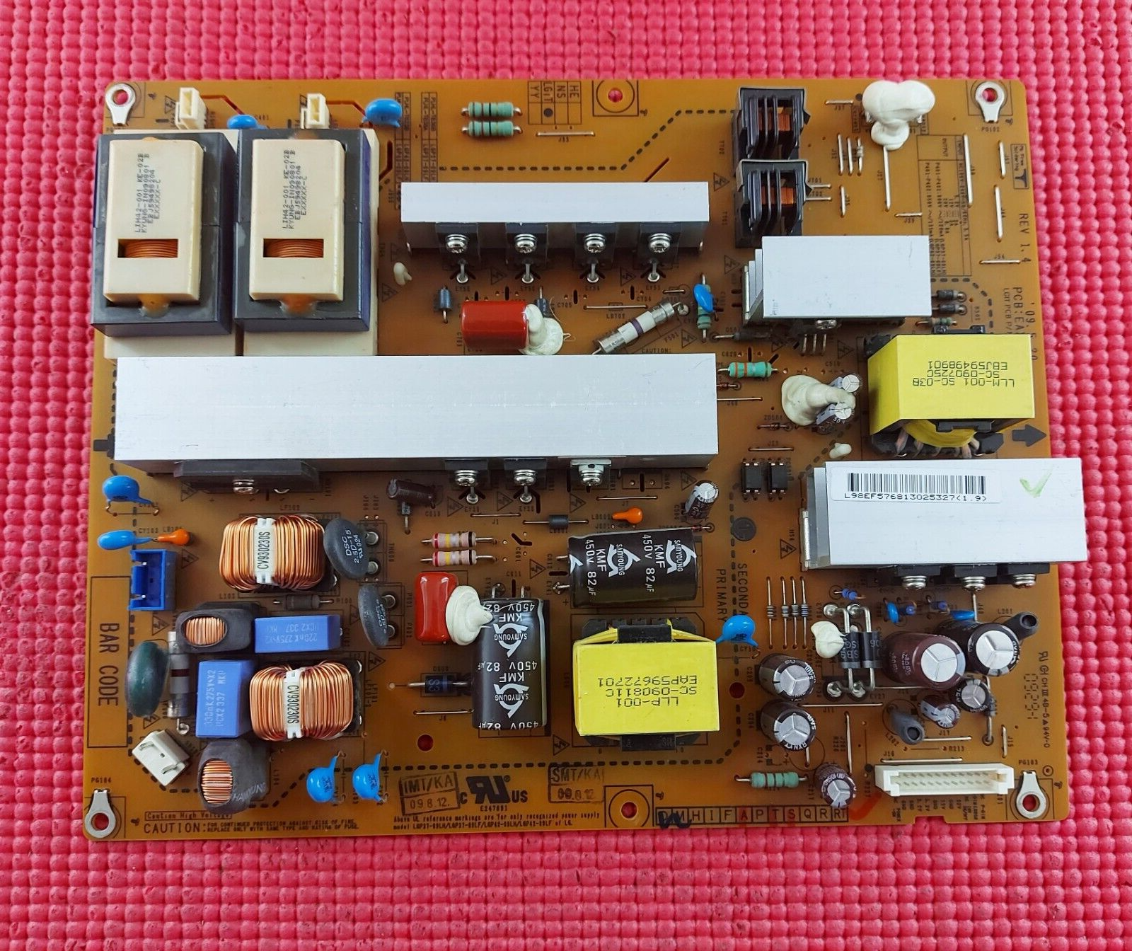 POWER BOARD PSU FOR LG 42LH2000 42LH3000 42LH4000 42" TV EAX55357701 EAY57681301