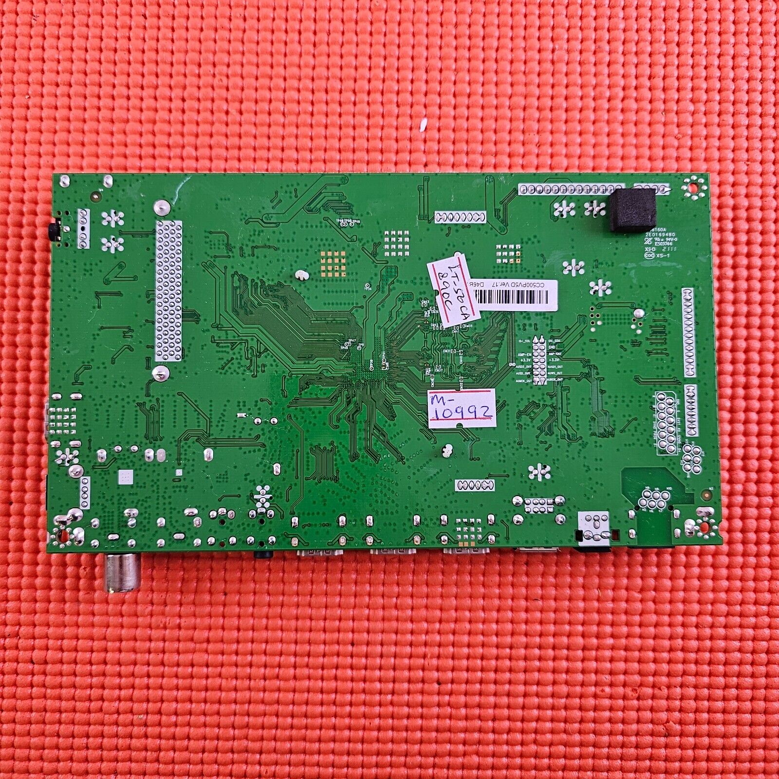 MAIN AV BOARD FOR JVC LT-50CA890 50" 4K LED TV MS68860-ZC01-01 SCREEN CC500PV7D