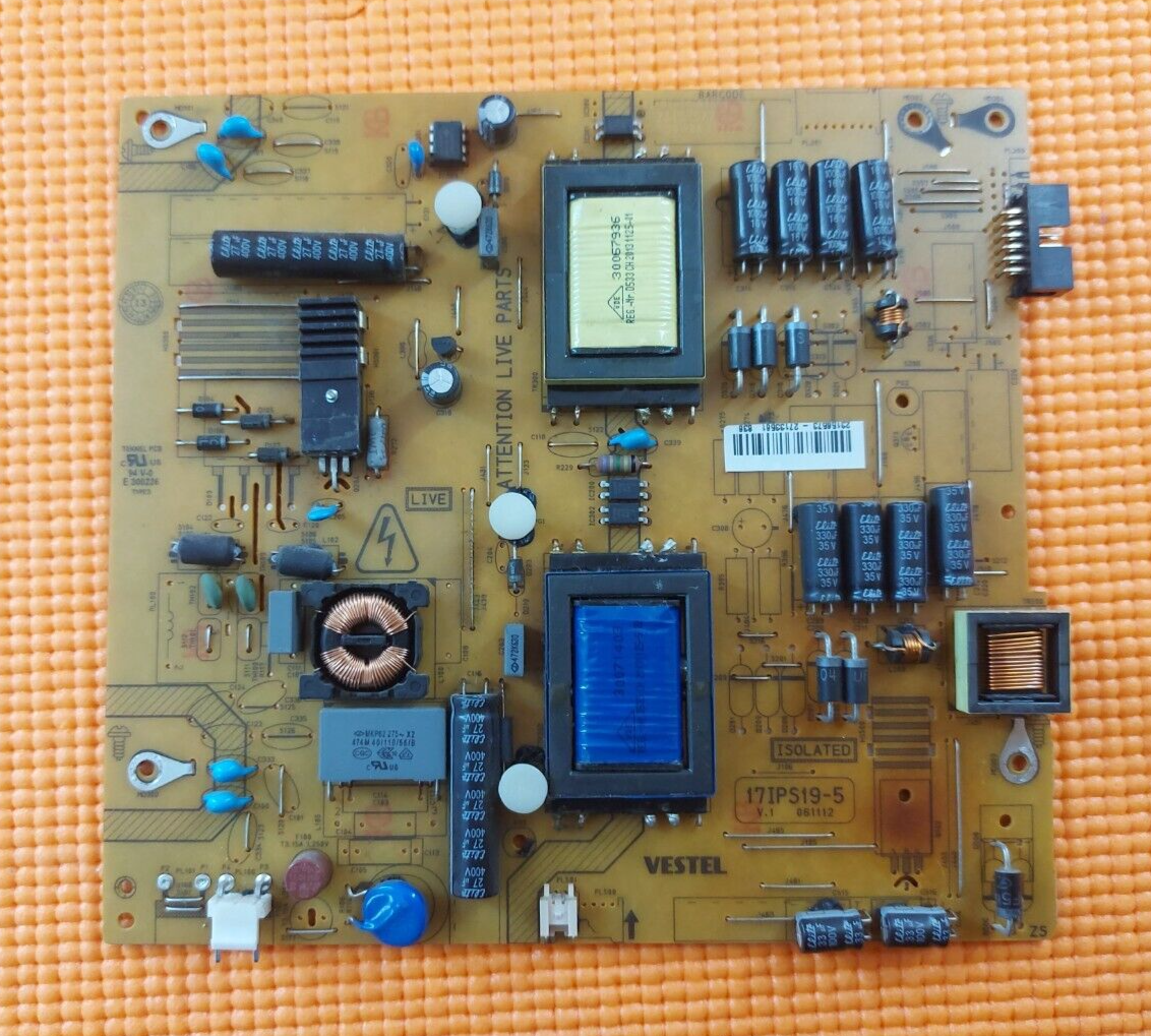 POWER SUPPLY BOARD PSU FOR SHARP LC-32LD145K 32" TV 17IPS19-5 23156573 23156577